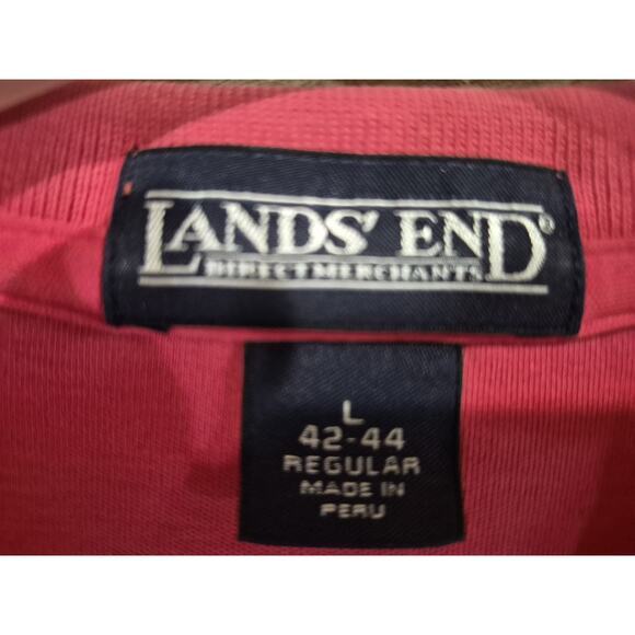 Lands' End Men's L Short Sleeve T Shirt - Picture 2 of 2
